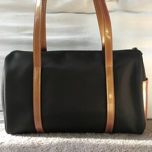 Longchamp brown copper shoulder bag